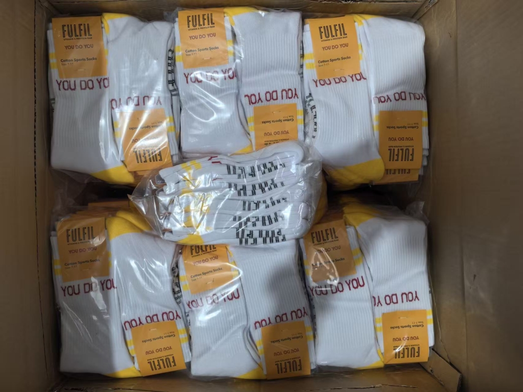 custom socks packed with medium bags to save plastic custom socks packed with medium bags to save plastic