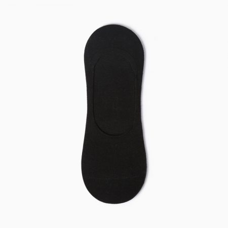 Anti-slip custom no-show socks invisible socks men-black