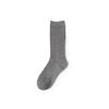 Basic socks private label dress socks women-grey