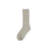 Basic socks private label dress socks women-light grey