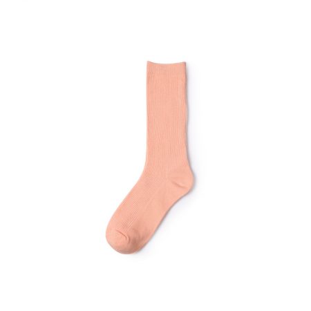 Basic socks private label dress socks women-pink