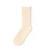 Basic socks private label dress socks women-white rice