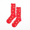 Carton fancy custom knee-high socks unisex-red sword