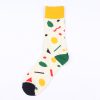 Carton field private label knee-high socks -nature elements