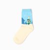 Christmas premium-quality custom crew socks girls-Christmas tree