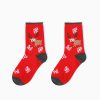 Christmas season custom crew socks snowman-deer