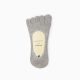 Classical toe socks custom no-show socks unisex-invisible-grey light