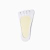 Classical toe socks custom no-show socks unisex-invisible-white