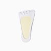 Classical toe socks custom no-show socks unisex-invisible-white series