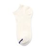 Custom ankle socks solid color socks girls-whitre