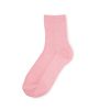 Custom crew socks bamboo fiber solid color basic socks-pink