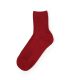Custom crew socks bamboo fiber solid color basic socks-red