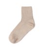 Custom crew socks bamboo fiber solid color basic socks-straw