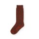 Custom knee-high socks solid color basic socks-red wine