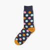 England style custom dress socks unisex dots