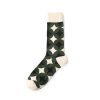 Geometry designs private label dress socks men-diamonds