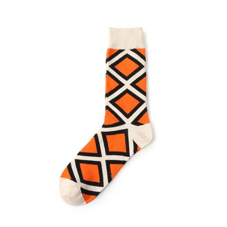 Geometry designs private label dress socks men-rectangular