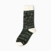 High-School custom dress socks carton elements-blackboard