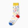 High-School custom dress socks carton elements-math-elements