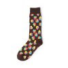 Hot air balloon custom knee-high socks unisex-stairs