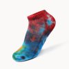 Invisible socks tie dye private label ankle socks-deep