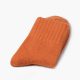 Private label dress socks basic socks rabbit wool-orange