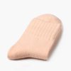 Private label dress socks basic socks rabbit wool-pink