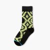 Stripe terry socks private label knee-high basketball socks (4)