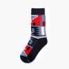 Stripe terry socks private label knee-high basketball socks (9)