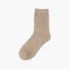 Thick yarn classic dress socks-straw