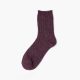 Thick yarn classic dress socks-wine