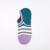 anti-slip wholesale no-show socks-purple