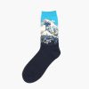 beloved oil-painting custom dress socks men-Hokkaido