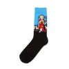 beloved oil-painting custom dress socks men-jesus and sheep