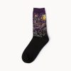 beloved oil-painting custom dress socks men-stars