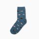 carton custom dress socks unisex-sushi