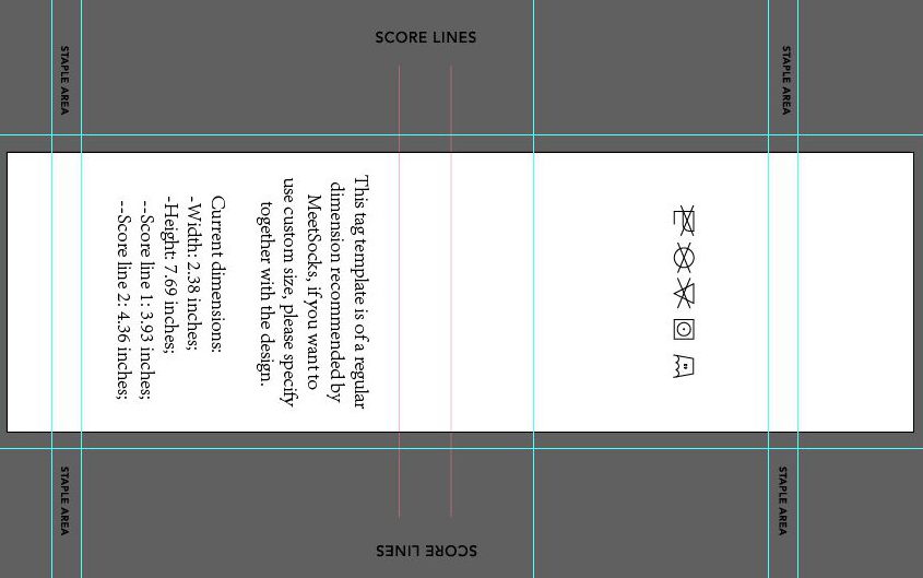 Custom sock design template-tags