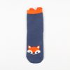 cute carton animals custom crew socks women-fox