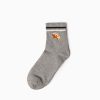 embroidery private label crew socks-car