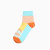 mountain custom crew socks unisex-stripes