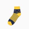 mountain custom crew socks unisex-yellow
