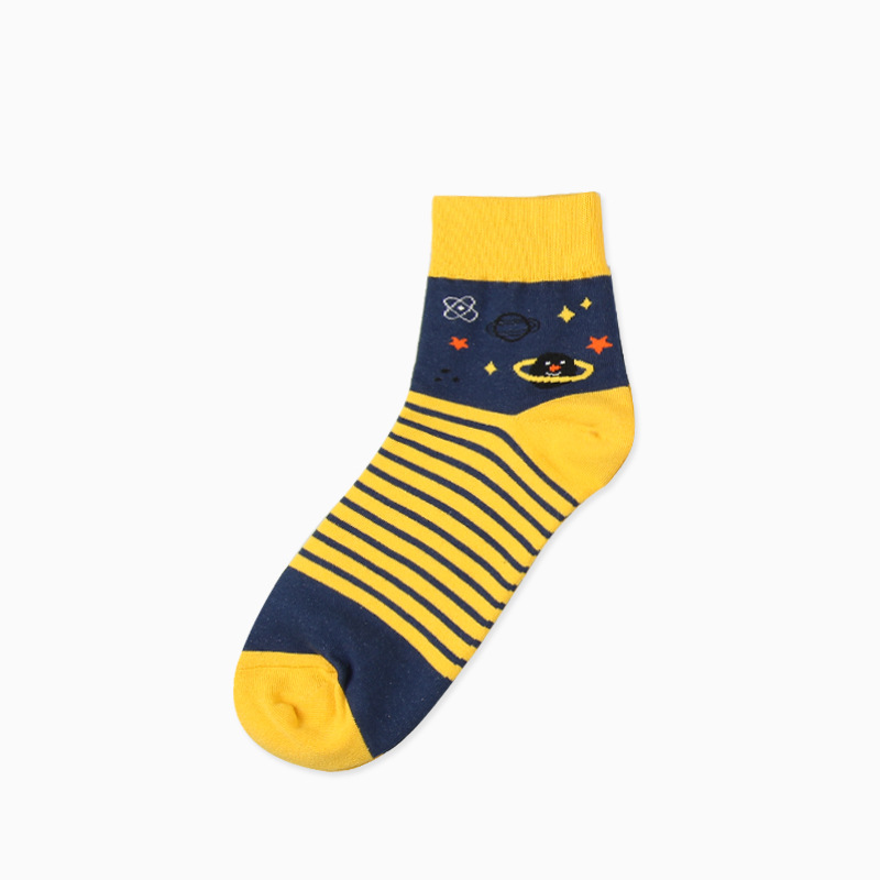 Mountain custom crew socks unisex - MeetSocks